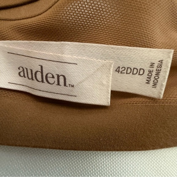 2 Auden Mesh Unlined Bras Size 42DDD EUC Black & Tan - Picture 4 of 5